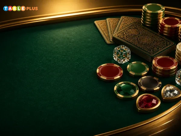 Single Deck Blackjack table on TABLEPLUS